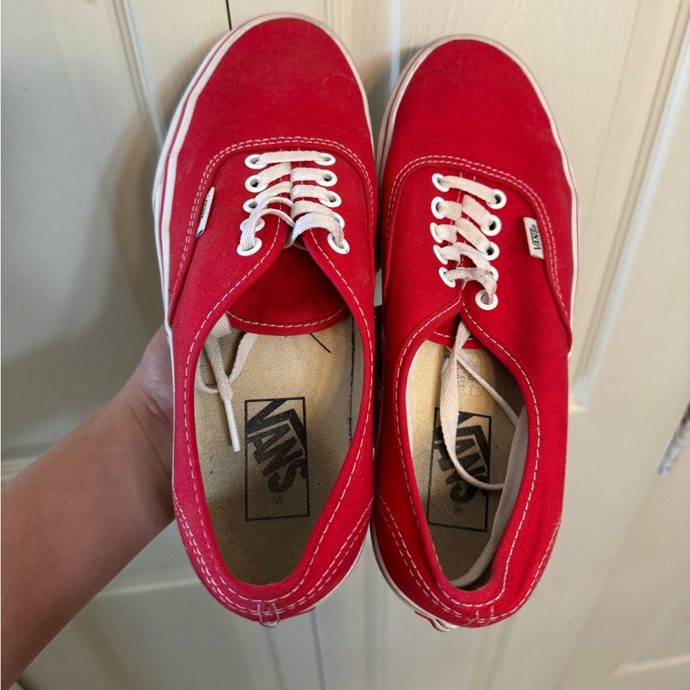 Vans Red Size 9 women’s